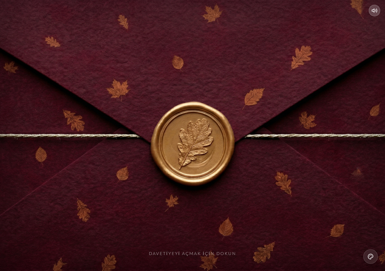 Kına Gecesi davetiye tasarımı önizlemesi